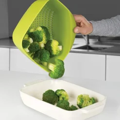 Karaca 40088 Square Colander - Grün Sieb Grün01 Online