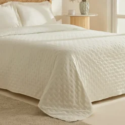 Karaca Breezy Bettüberwurf 230x240 Cm Ecru Outlet