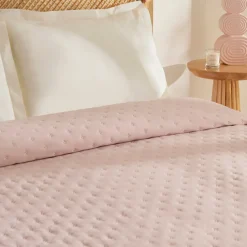 Karaca Breezy Bettüberwurf Puderrosa 160x240 cm Puder Rosa Online
