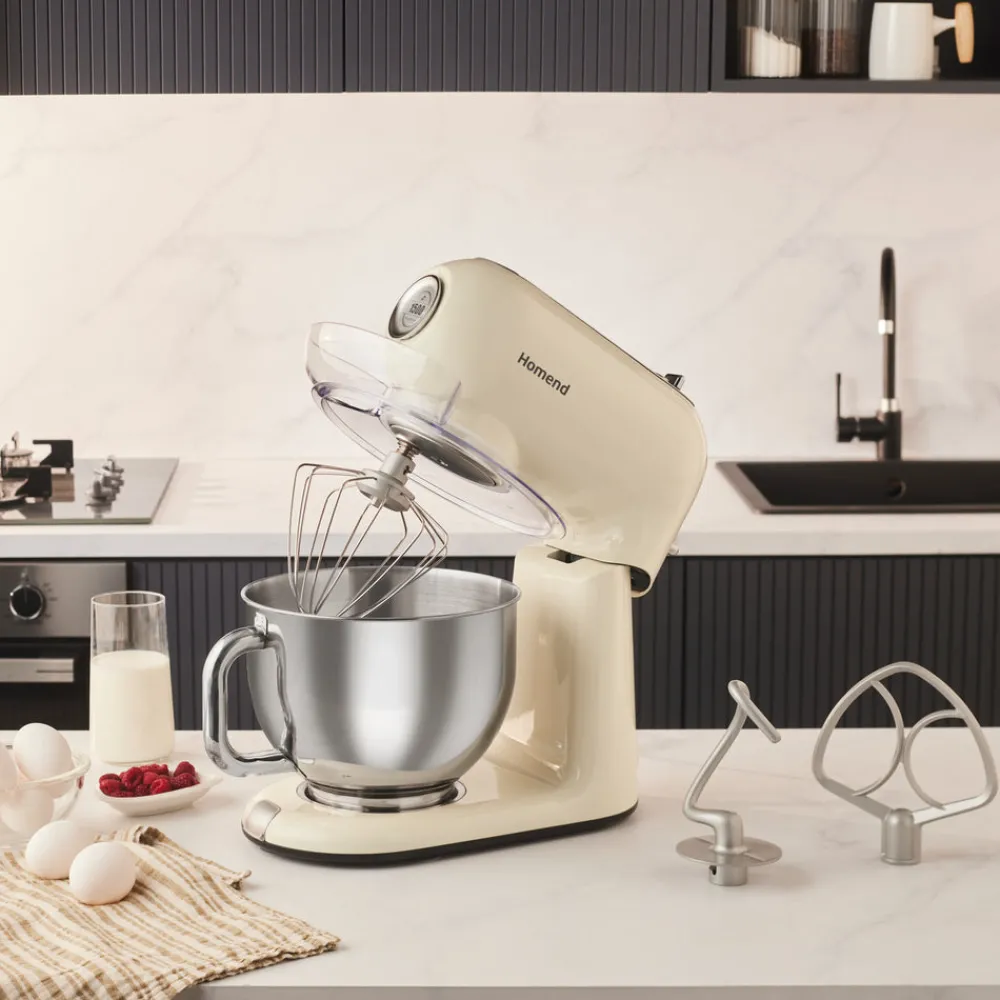 Karaca Homend Vintage Profashion 3027H, Küchenchef, Creme, 1500W, 5,5L Krem Online