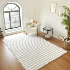 Karaca Kaşmir Halı 7/24 Cosy Premium Bubble Weiß 120x180 cm Weıß01 Sale