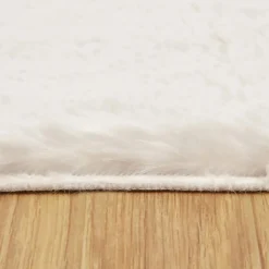 Karaca Kaşmir Halı 7/24 Cosy Premium, Weiß, 120x120 cm Weıß01 Best
