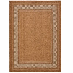 Karaca Kaşmir Halı 7/24 Gartenteppich Incekum 120 x 180 Braun01 Sale