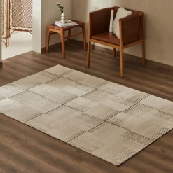 Karaca Kaşmir Halı 7/24 İskandinav Elin, Beige, 160x230 cm Beıge01