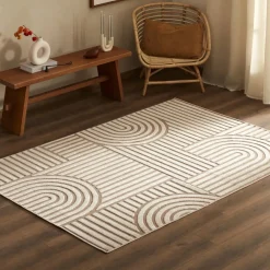 Karaca Kaşmir Halı 7/24 İskandinav Thor, Beige, 200x290 cm Beıge01 Best