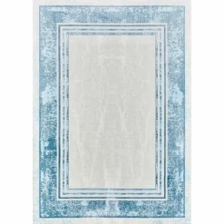 Karaca Kaşmir Halı Acrylic Nova Chara Teppich 120x180 cm Weıß Blau Online