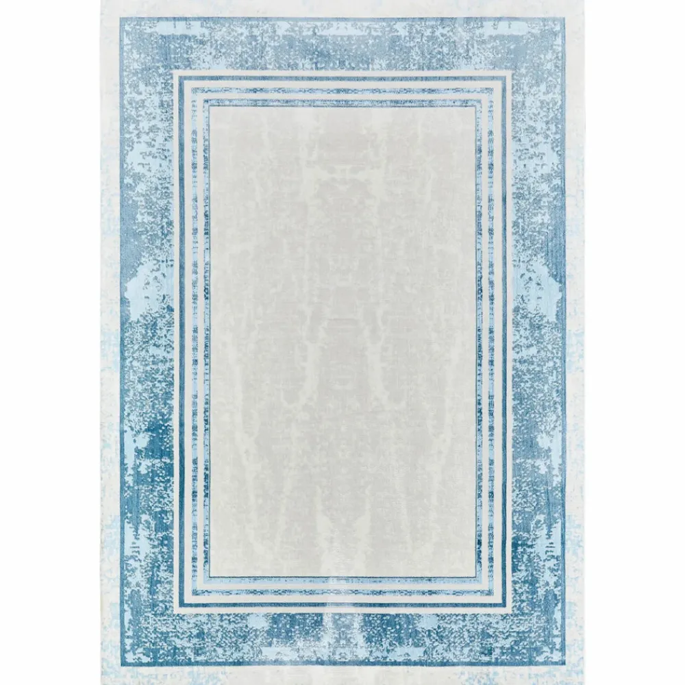 Karaca Kaşmir Halı Acrylic Nova Chara Teppich 120x180 cm Weıß Blau Online