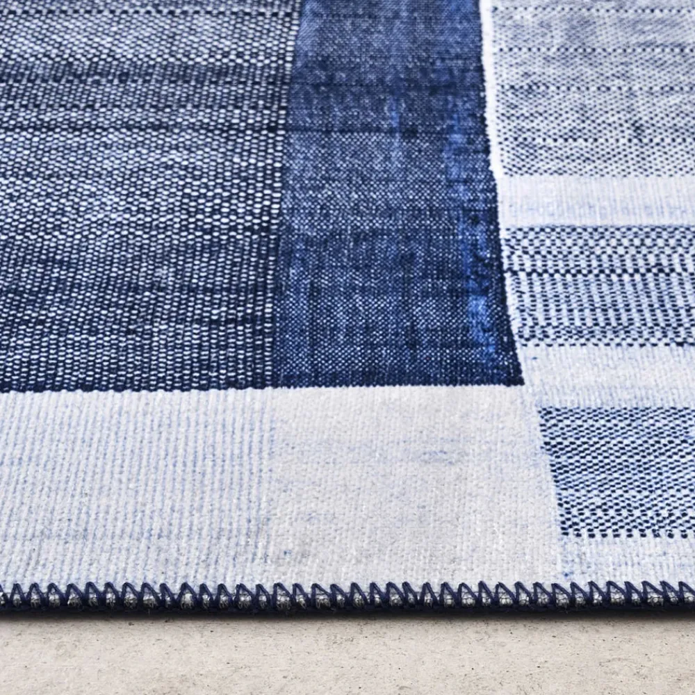 Karaca Kaşmir Halı Dekoratif Art Trend Deep Blue Teppich 180 x 280 Multıfarben Clearance