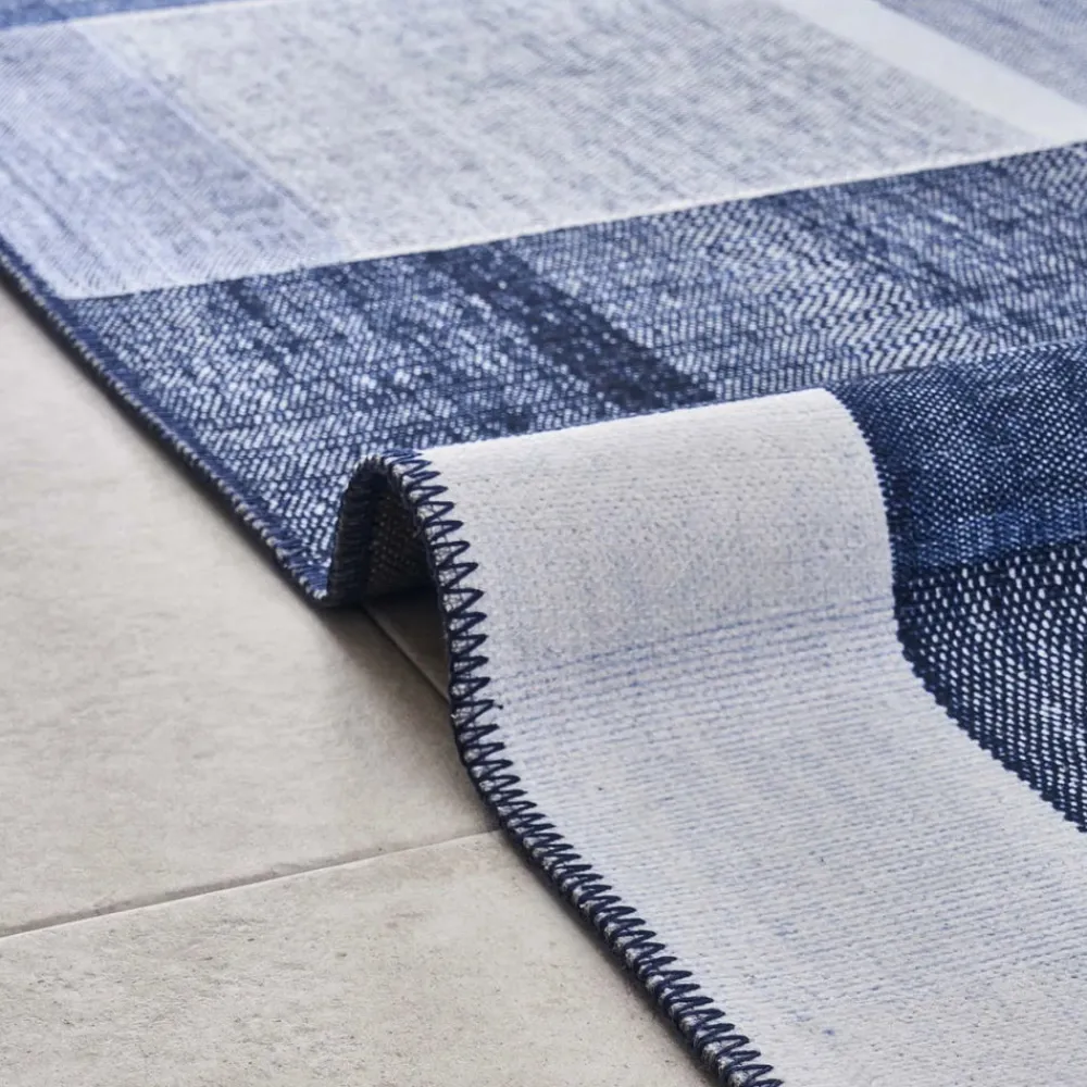 Karaca Kaşmir Halı Dekoratif Art Trend Deep Blue Teppich 120 x 180 Multıfarben Sale