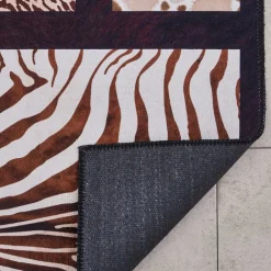 Karaca Kaşmir Halı Dekorativ Art Trend Safari Teppich 160x230 cm Nerz Discount