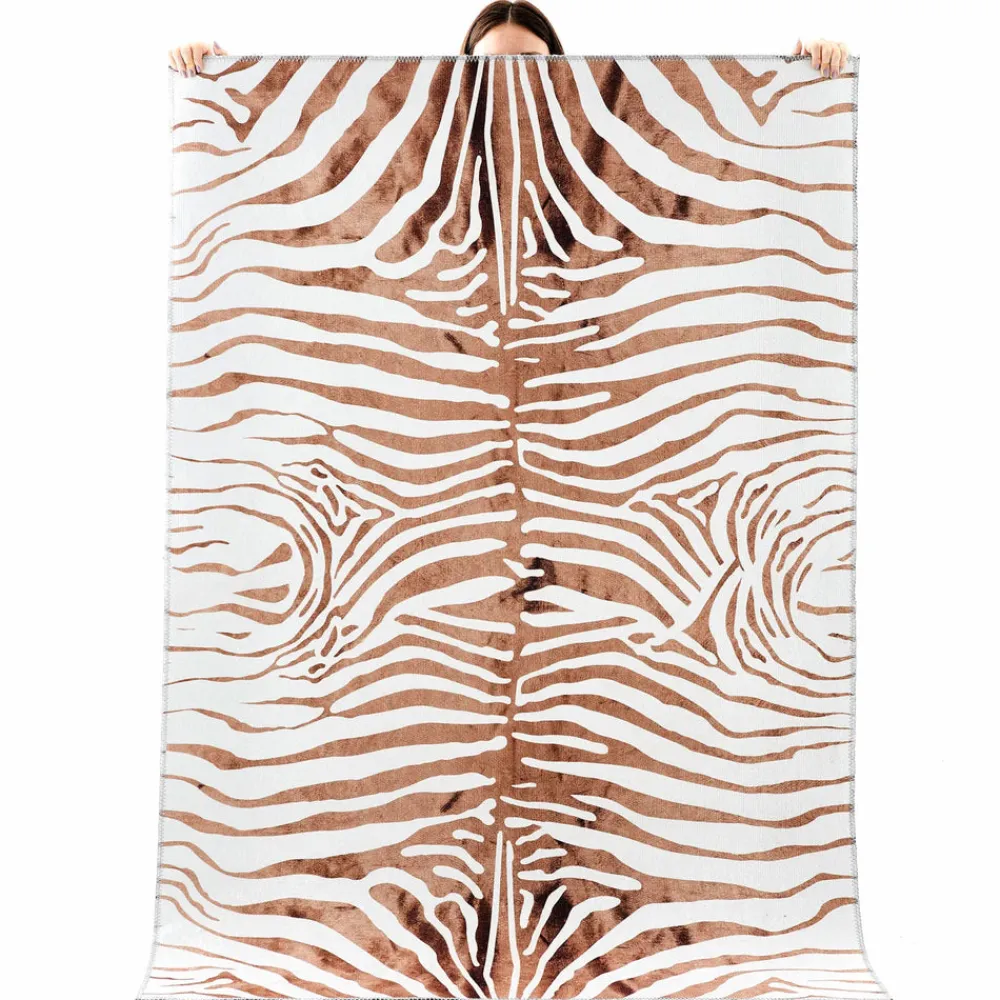 Karaca Kaşmir Halı Dekorativ Art Trend Snow Tiger Teppich 180x280 cm Multıfarben Outlet