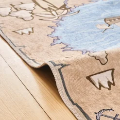 Karaca Kaşmir Halı Dekorative Art Kinder/Jugendliche Meer, 80x150 cm Multıfarben Discount