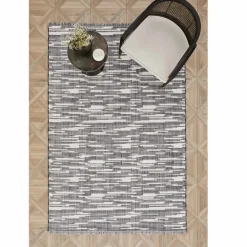 Karaca Kaşmir Halı Dogasever Recycelte Baumwollteppiche Nacht 160x230 cm Schwarz01 Outlet