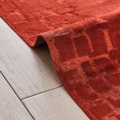 Karaca Kaşmir Halı Kadife Kuvars Terra Teppich 160x230 cm Terrakotta Online