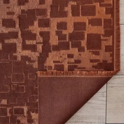 Karaca Kaşmir Halı Samt Kuvars Terra Teppich 200x290 cm Terrakotta Hot