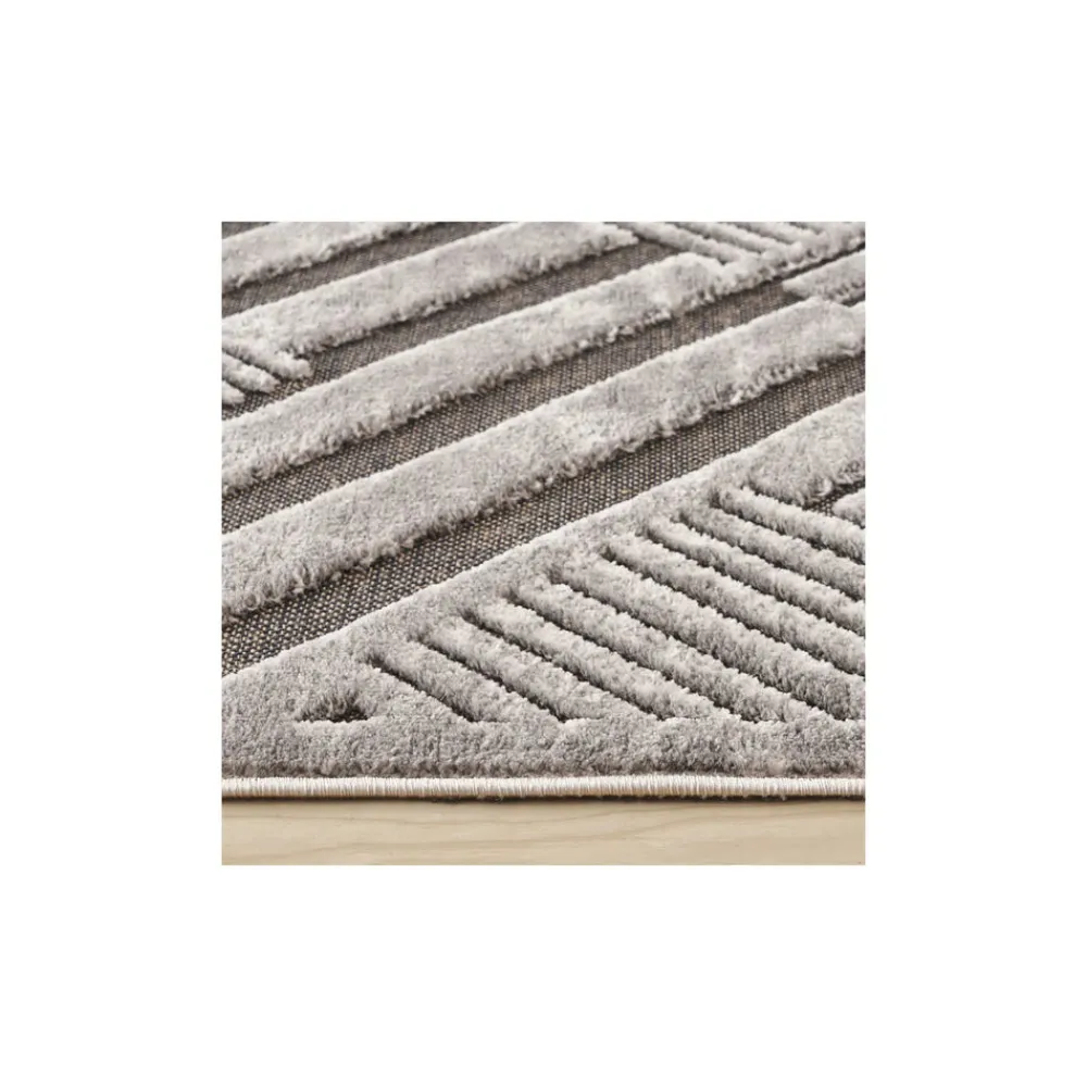 Karaca Kaşmir Kopenhag Teppich 80 cm x 150 cm Grau02 New