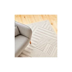 Karaca Kaşmir Skandinavisch Bergen Teppich 80 cm x 150 cm Weıß01 Sale