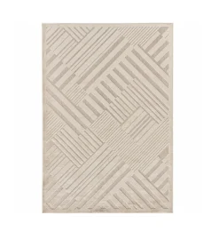 Karaca Kaşmir Skandinavisch Bergen Teppich 160 cm x 230 cm Weıß01 Hot