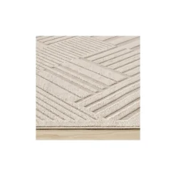 Karaca Kaşmir Skandinavisch Bergen Teppich 160 cm x 230 cm Weıß01 Hot