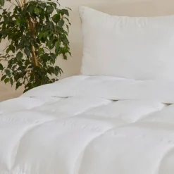 Karaca Basic Microfiber Decke Weiß 135x200 Cremeweıß Discount