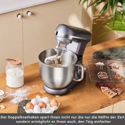 Karaca Blendburst Küchenchef, 1400 W Grau Outlet