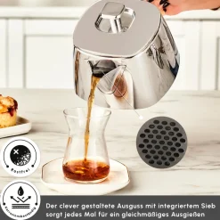 Karaca Brewinox Large Teekannen Set Online