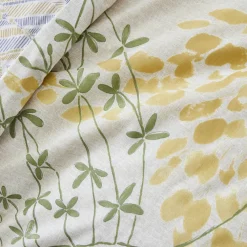 Karaca Clarinda Doppelbett Bettwäsche Set mit Spannbettlaken Indıgo Outlet