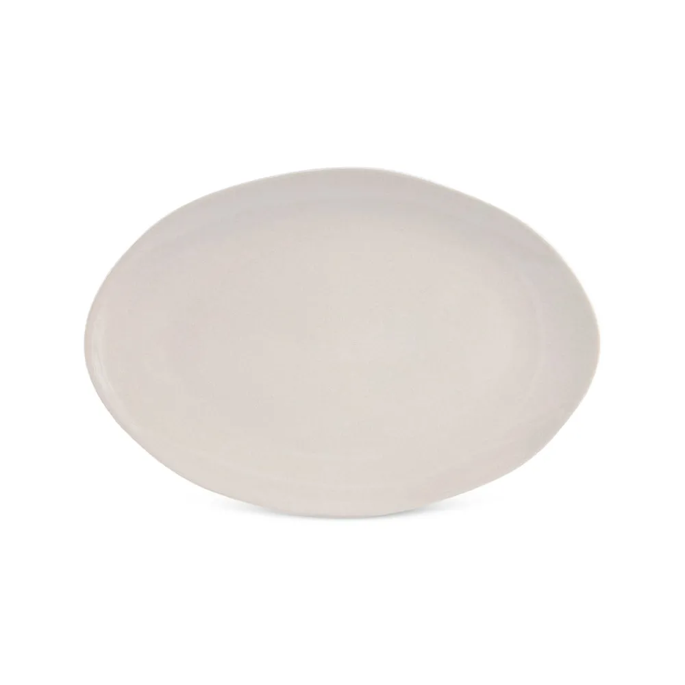 Karaca Cupid Servierplatte 30 cm Beıge Weıß