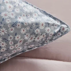 Karaca Dexie Einzelbettdecke, Rosa, 155x220, 50x70 cm Clearance