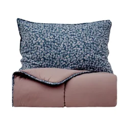 Karaca Dexie Einzelbettdecke, Rosa, 135x200, 50x70 cm Discount