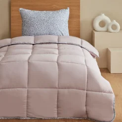 Karaca Dexie Einzelbettdecke, Rosa, 135x200, 50x70 cm Discount