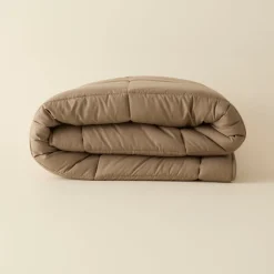 Karaca Double Face Bettdecke Beige-Mocha 135X200 Beıge01 Hot