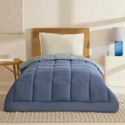Karaca Double Face Decke Blau-Mint 135x200 Blau01 Discount