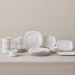 Karaca Elegance Bone Padoca 26-Teiliges 6-Personen Frühstücksset Gold