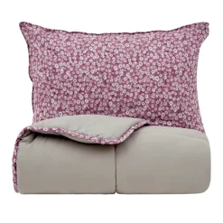 Karaca Elie Einzelbett-Steppdeckenset, Grün, 155x220, 50x70 cm Grün01 Discount
