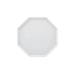 Karaca Fine Pearl Extra Eight Corner 62-Teiliges 12-Personen Geschirrset Gold