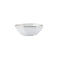 Karaca Fine Pearl Extra Eight Corner 62-Teiliges 12-Personen Geschirrset Gold