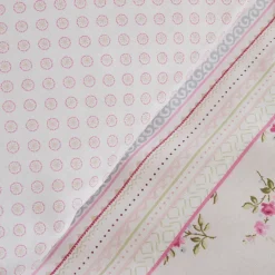 Karaca Glen Einzelbett Bettwäsche Set, 100% Baumwolle, Rosa Pınk Online