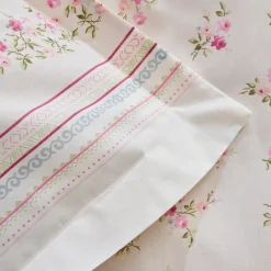 Karaca Glen Einzelbett Bettwäsche Set, 100% Baumwolle, Rosa Pınk Online