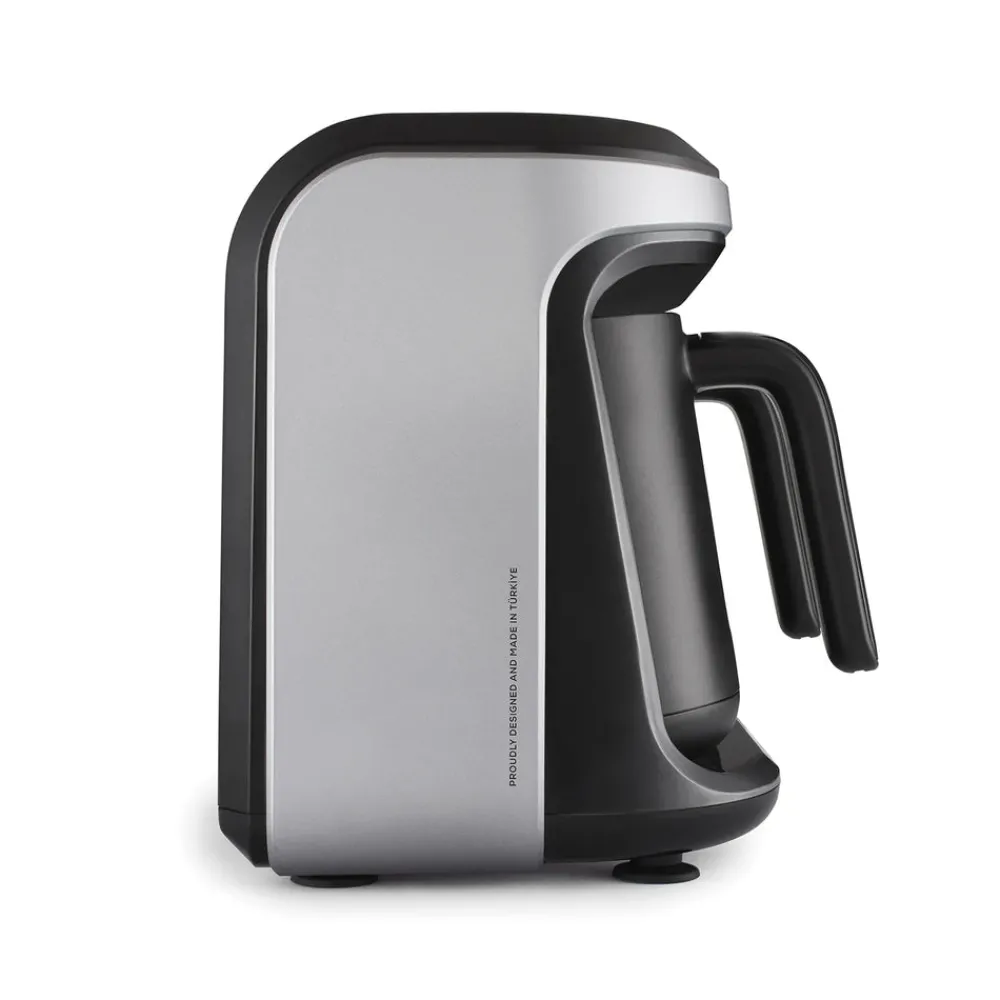 Karaca Hatir Hüps Duet Türkische Kaffeemaschine, Grau, 1400W Sılber Discount