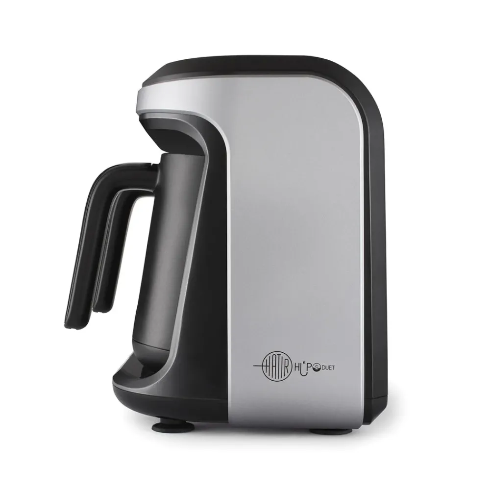Karaca Hatir Hüps Duet Türkische Kaffeemaschine, Grau, 1400W Sılber Discount