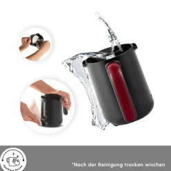 Karaca Hatır Kaffeemaschine mit Röstfunktion Rot, 535W Kırschrot Sale