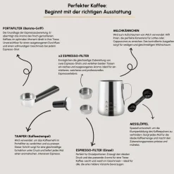 Karaca Hatır Perfetto Espresso und Türkischer Kaffee Maschine INOX Online