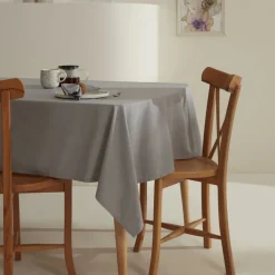 Karaca Home Belle Saum Tischdecke Grau Gri New