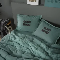 Karaca Home Cotton Comfort Einzeln, Ölfarbig Grün01 Clearance