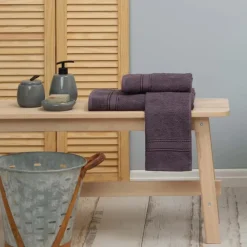 Karaca Home Daily Soft 100% Baumwolle Handtuch 50x90 cm Anthrazit Anthracıt01 Sale
