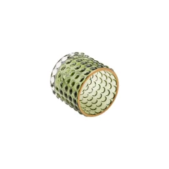 Karaca Home Deep Forest Kerzenhalter Grün 8,5 cm Grün01 Clearance