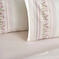Karaca Home Glen Baumwolle Einzel Bettdeckenbezug Set Rosa Rosa01 Outlet