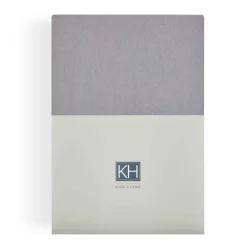 Karaca Home Jersey Fitted Bettlaken Grau (120x200 cm) Öko-Tex Zertifiziert Grau02 Best