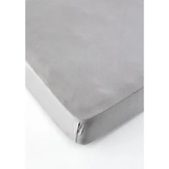 Karaca Home Jersey Fitted Bettlaken Grau Einzel (90x200 cm) Grau02 Best